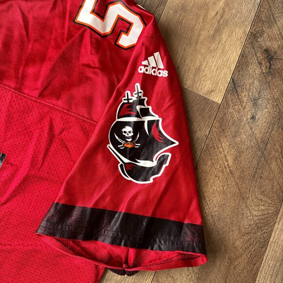 Vintage Tampa Bay Buccaneers Jersey‎ Men's XL Adidas 55 Brooks Football 5554 - Picture 4 of 10
